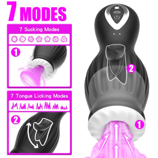 The fifth generation penis trainer automatic push-pull machine