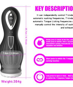 The fifth generation penis trainer automatic push-pull machine