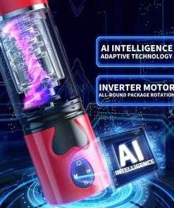 Intelligent rotational and suction male penis trainer