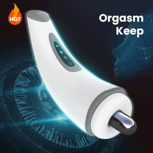 Automatic Powerful Sucking Male Masturbator Cup with Automatic Heating