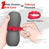 Adjustable Male Masturbator Adult Toys for Men Blowjob