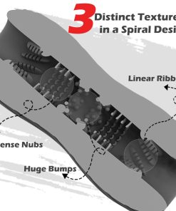 Adjustable Male Masturbator Adult Toys for Men Blowjob
