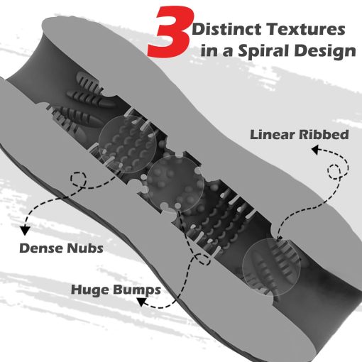 Adjustable Male Masturbator Adult Toys for Men Blowjob