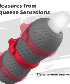 Adjustable Male Masturbator Adult Toys for Men Blowjob