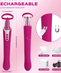 Jade - 3 in 1 Clit Licking Sucking G Spot Vibrator