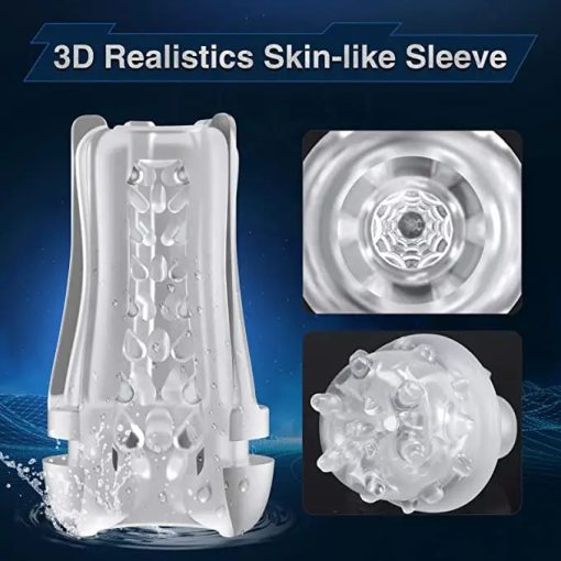 Upgraded 7 Vibration & Suction Modes Automatic Male Masturbators