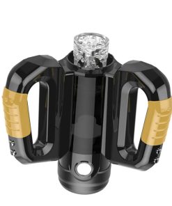 2 In 1  Automatic Telescopic Male Masturbator  With Quick Cup Pickup