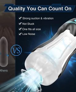 Upgraded 7 Vibration & Suction Modes Automatic Male Masturbators