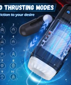 Game cup - Thrust vibration masturbator with heating function