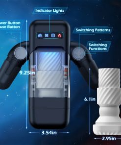 Game cup - Thrust vibration masturbator with heating function