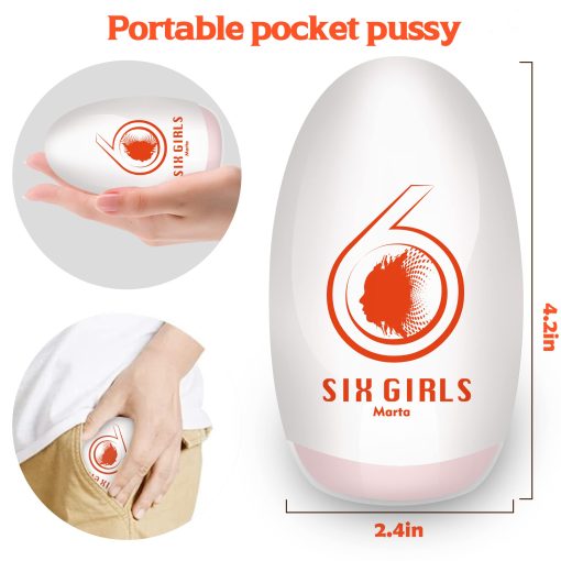 4.2IN Portable Pocket Pussy Stroker