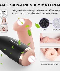 Electric male masturbator and penis trainer