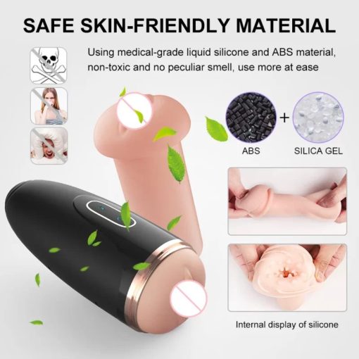 Electric male masturbator and penis trainer