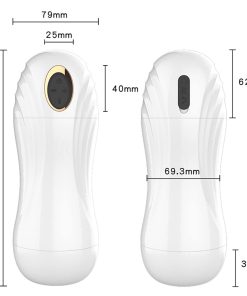 Fully automatic suction. 10-frequency vibration and sound emitting male penis exerciser