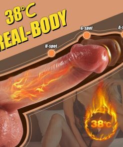 MASK Classic 9-Frequency Vibration Thrusting Swing Realistic Dildo 8.66 Inch