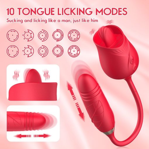 2024 Upgraded Female Rose Flower 100% waterproof