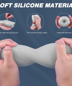 Adjustable Male Masturbator Adult Toys for Men Blowjob