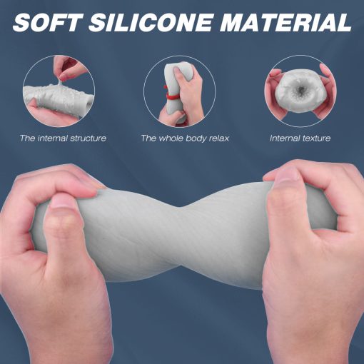 Adjustable Male Masturbator Adult Toys for Men Blowjob