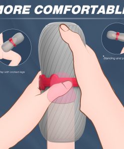Adjustable Male Masturbator Adult Toys for Men Blowjob