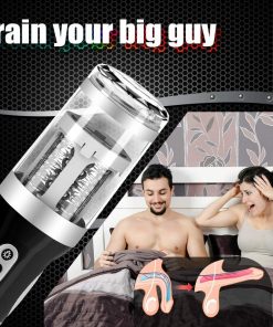 Automatic 7*7 Thrusting Rotating Modes Oral Sex Masturbator