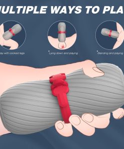 Adjustable Male Masturbator Adult Toys for Men Blowjob