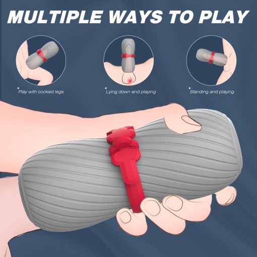 Adjustable Male Masturbator Adult Toys for Men Blowjob