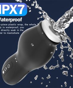 IPX7 Real Blowjob 7 Frequency Vacuum Sucking Masturbator