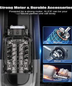 Hands Free 10 Thrusting Rotating Automatic Male Masturbator