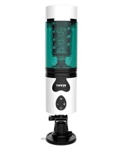 Telescopic Rotating Masturbator with Interactive Voice