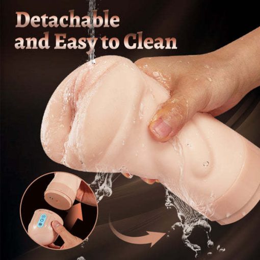 BuyGing OLIVER 5 Sucking 10 Vibrating Simulated Vagina Masturbator and Pussy Pocket