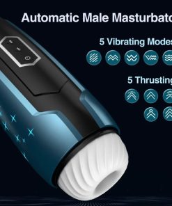 Vibrating Male Masturbator Penis Trainer